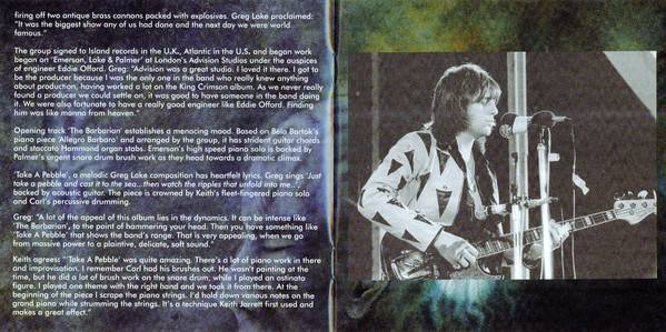 Emerson, Lake and Palmer Emerson, Lake and Palmer deluxe edition : Booklet 10